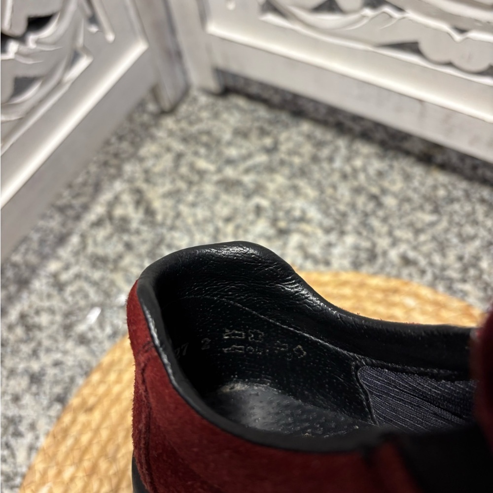 Rieker Men's Red Suede Loafers - Picture 11 of 14